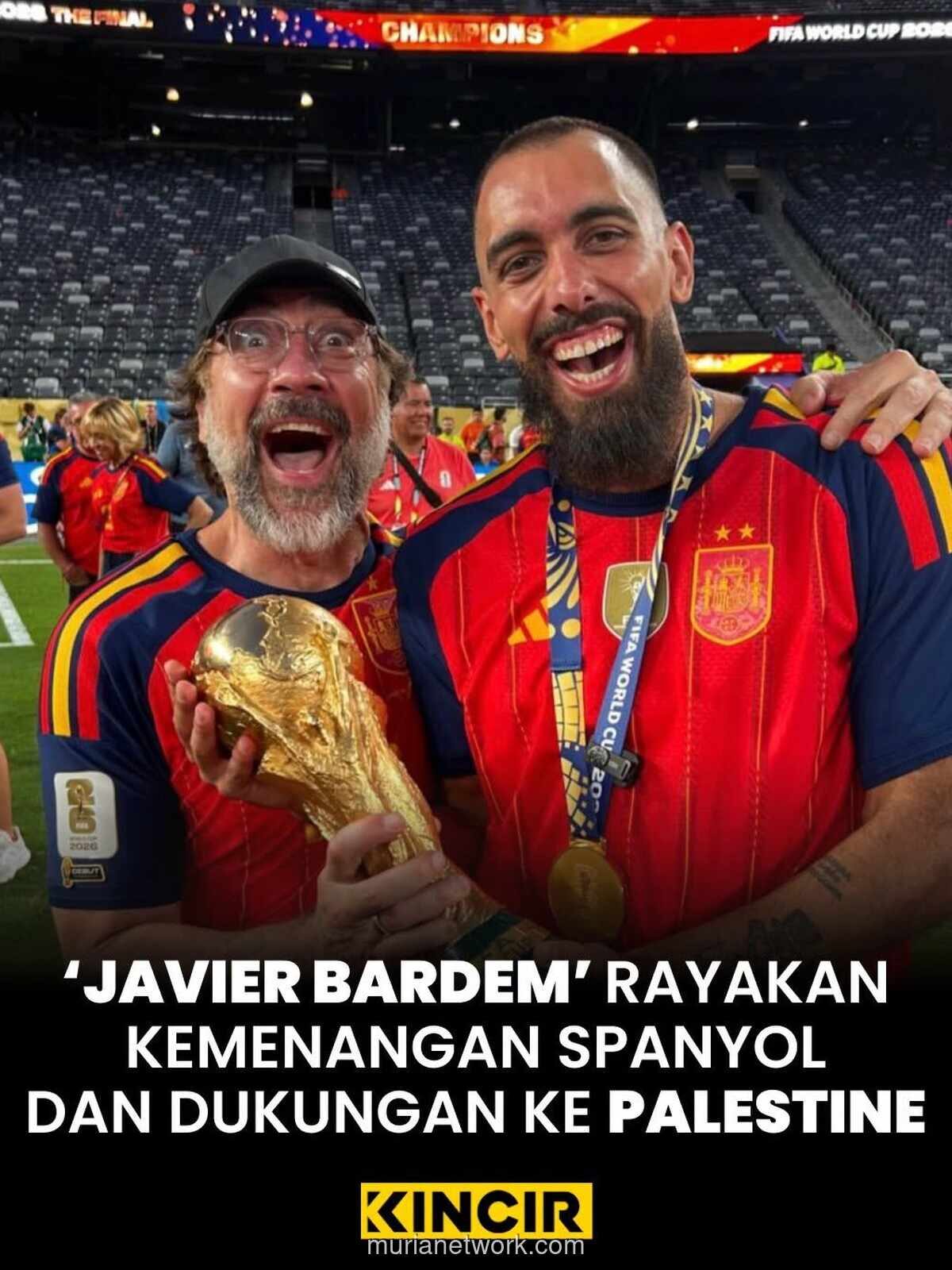 Javier Bardem Puji Timnas Spanyol sebagai Simbol Persatuan dan Harapan
