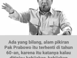 Prabowo Kembali ke Ekonomi Orde Lama?