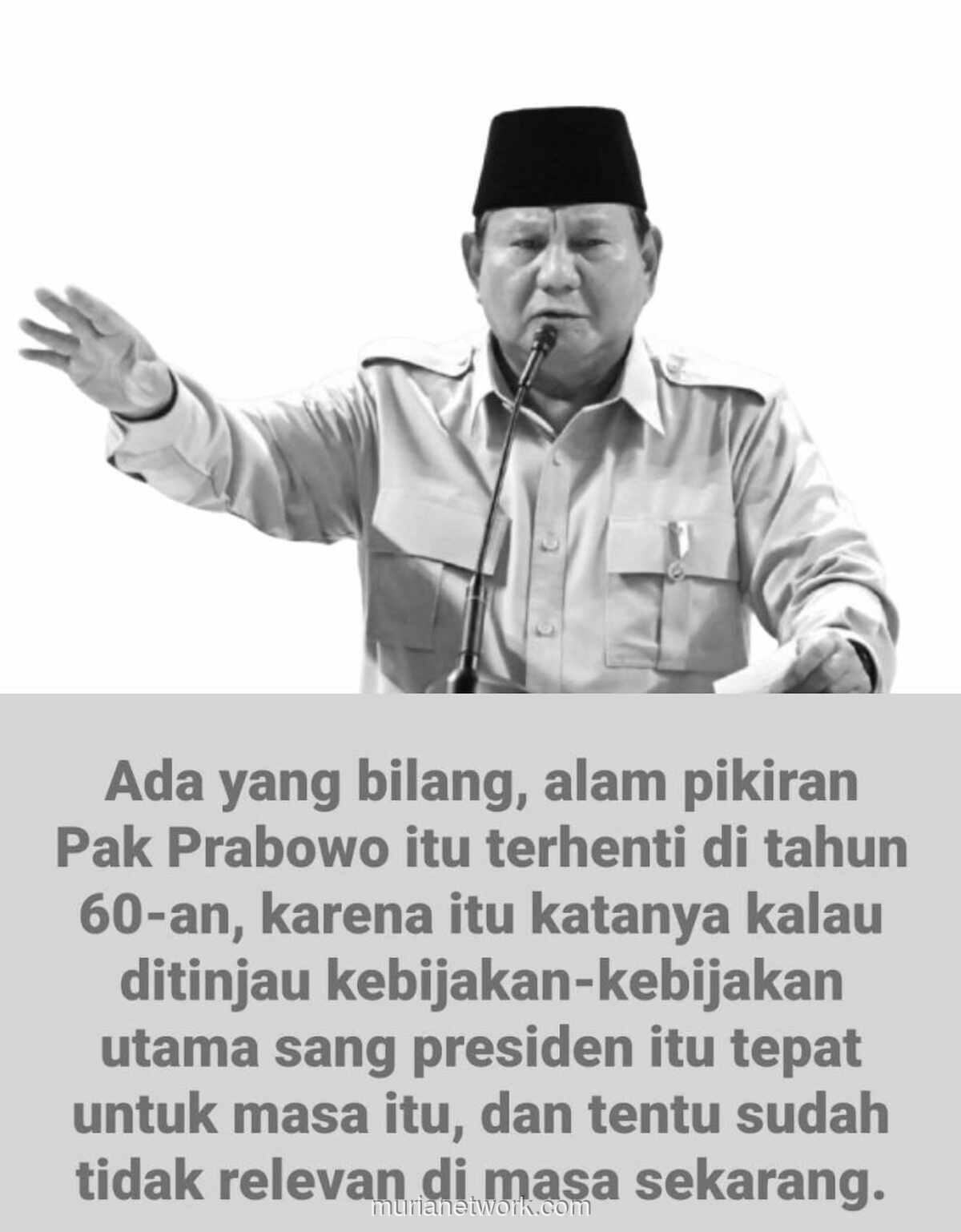 Prabowo Kembali ke Ekonomi Orde Lama?