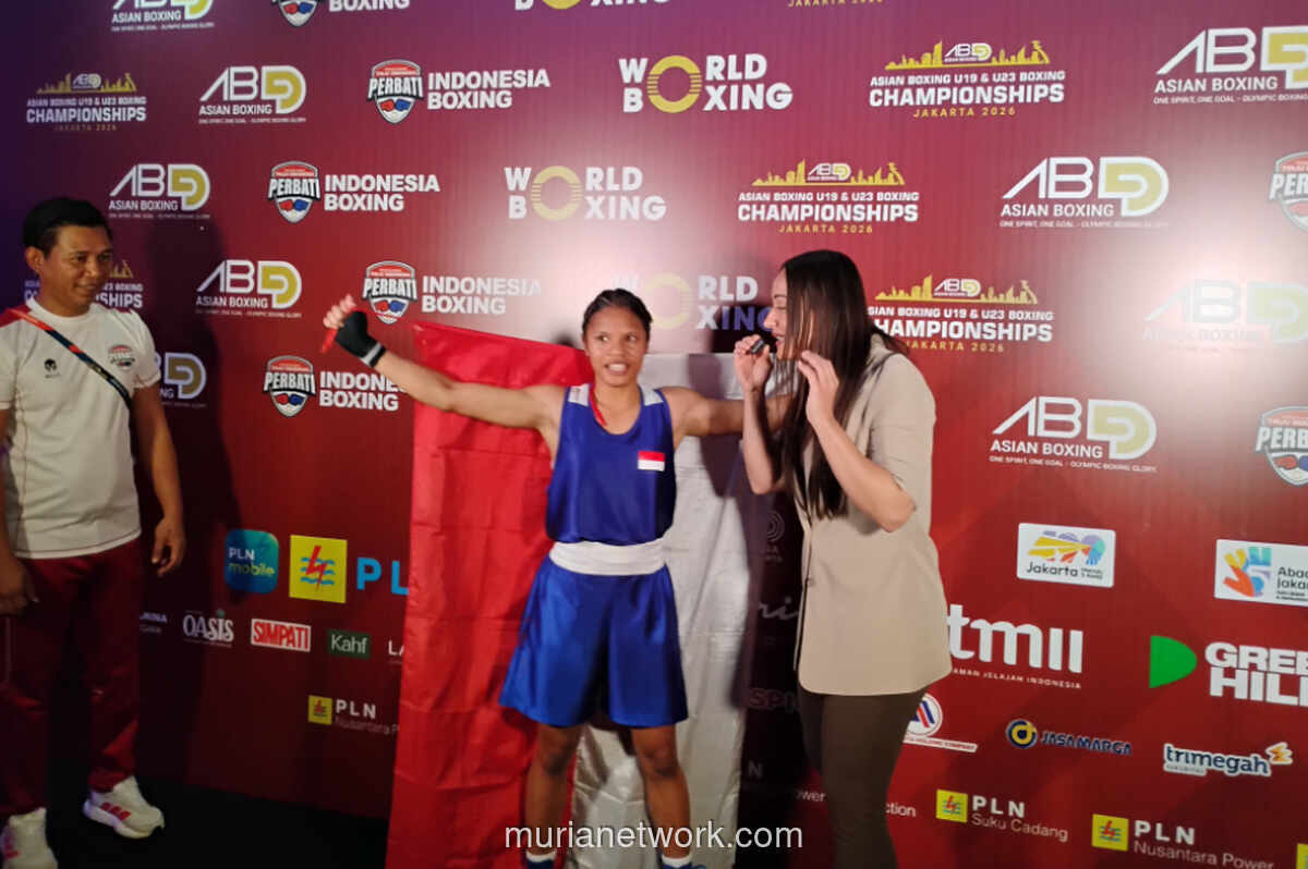 Anggie Intania Persembahkan Emas Pertama Indonesia di Kejuaraan Tinju Asia U-19 & U-23