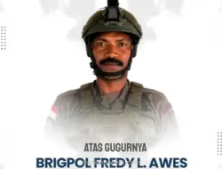 Brigpol Fredi Lukas Awes Gugur Diserang OTK di Yahukimo