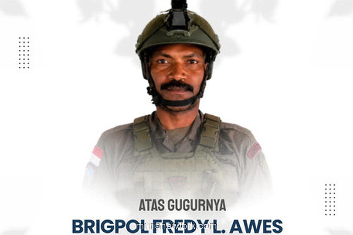 Brigpol Fredi Lukas Awes Gugur Diserang OTK di Yahukimo