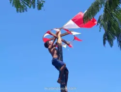 Asal-usul Lomba Panjat Pinang: Dari Hiburan Penjajah hingga Tradisi 17 Agustus