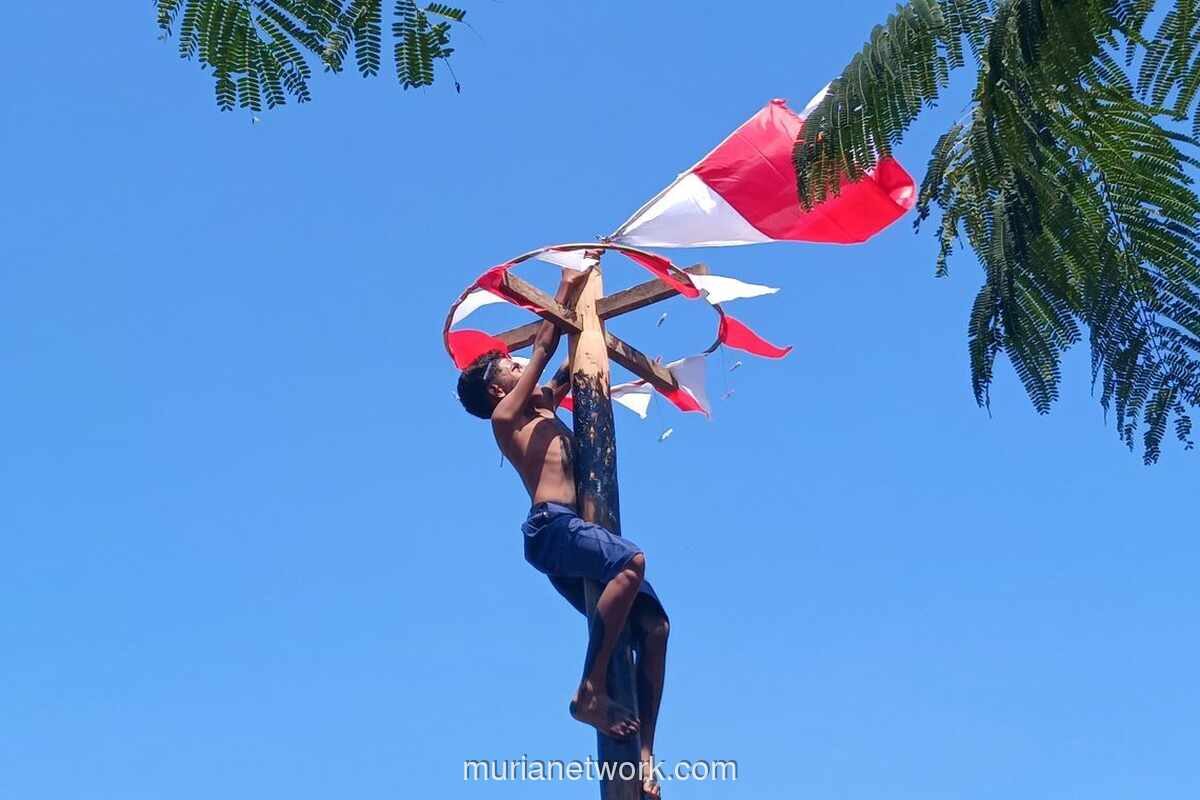 Asal-usul Lomba Panjat Pinang: Dari Hiburan Penjajah hingga Tradisi 17 Agustus