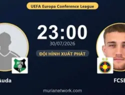 Auda Kalahkan FCSB 2-1 di Kandang pada Kualifikasi Liga Konferensi UEFA