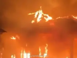 Aula PKK Kantor Camat Lanrisang Terbakar, Pelayanan Masyarakat Tak Terganggu
