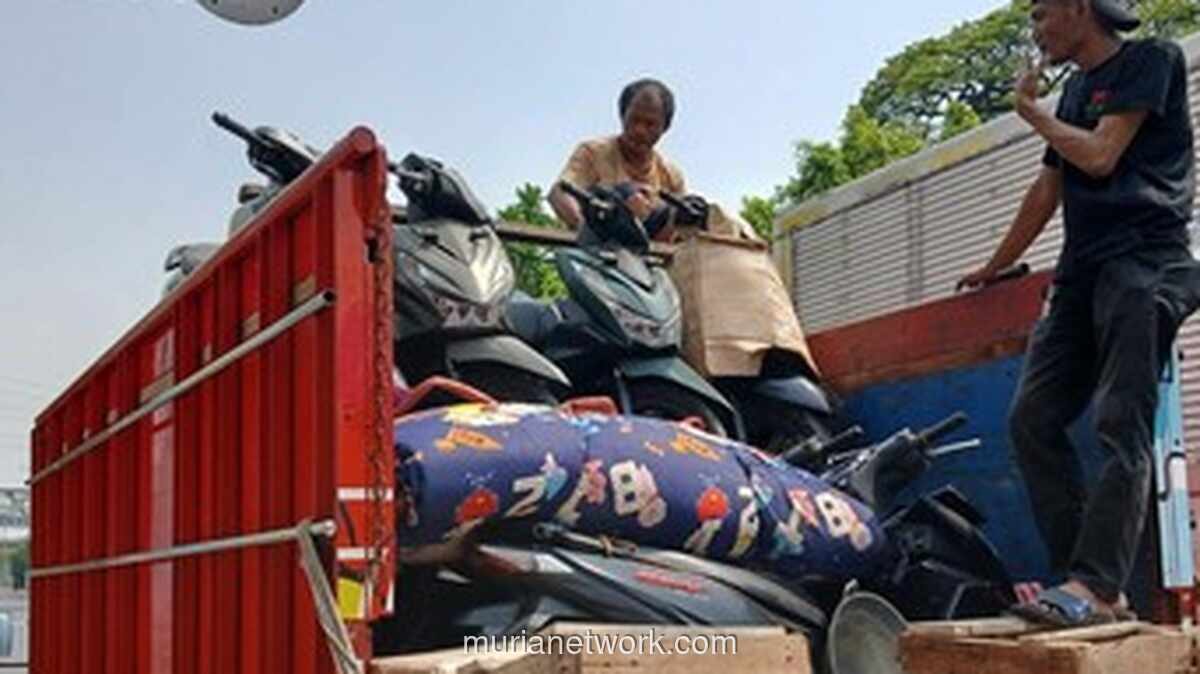Polisi Gagalkan Penyelundupan 12 Motor Curian ke Sumatera, Disamarkan dengan Perabotan Rumah Tangga