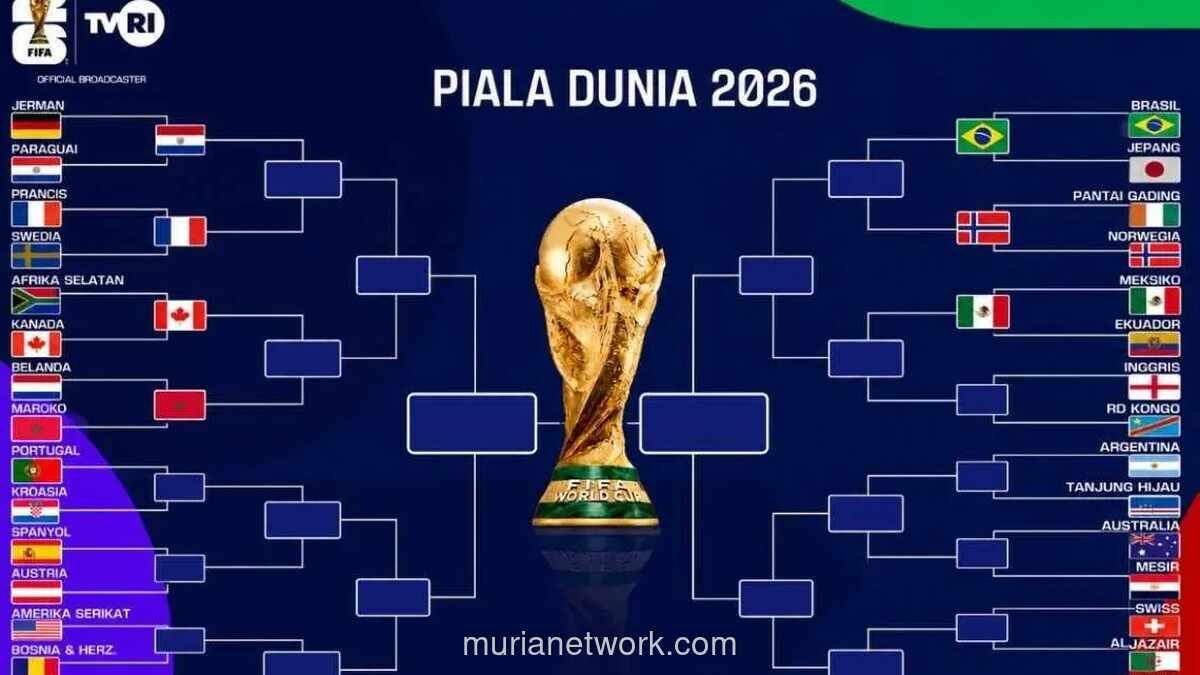 Paraguay Tantang Prancis, Norwegia Hadapi Brasil di 16 Besar Piala Dunia 2026