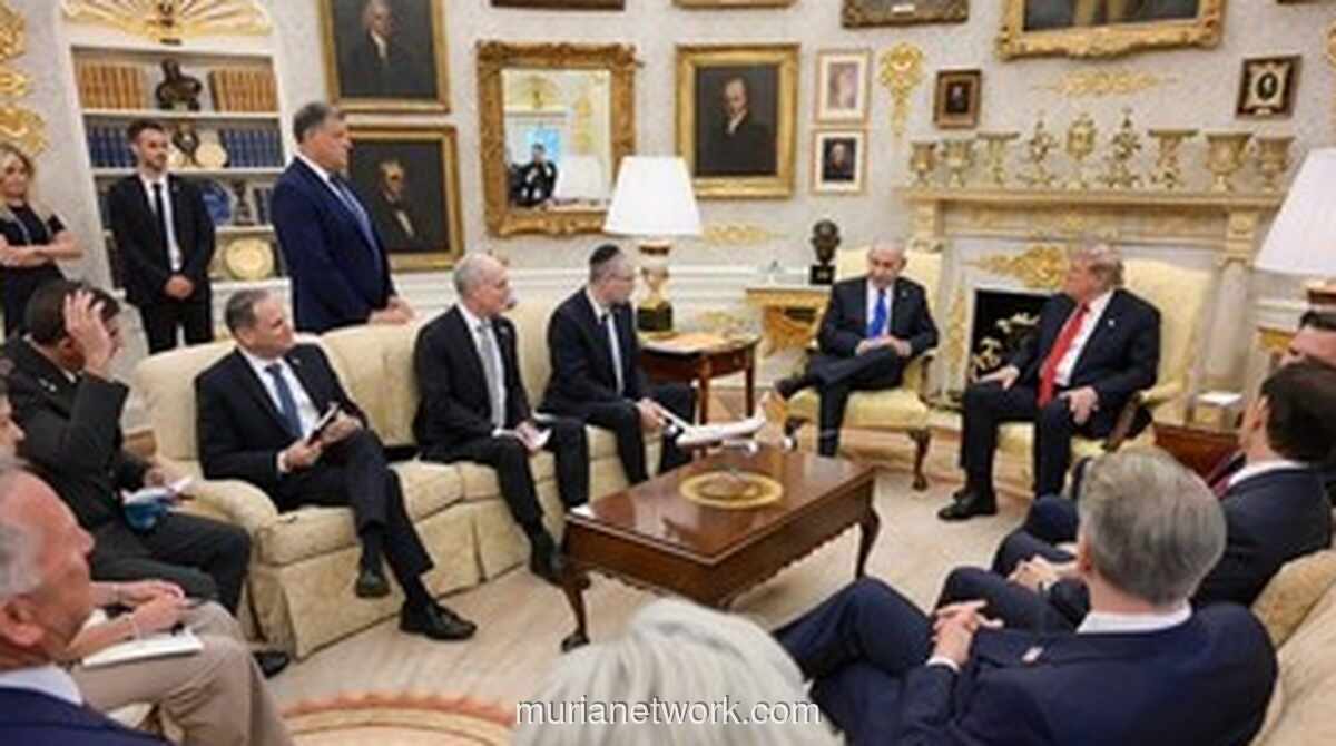 Netanyahu Bertemu Trump di Gedung Putih, Bahas Pencegahan Iran Miliki Senjata Nuklir