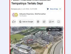 Menkeu Purbaya Tolak IKN Jadi Pusat Finansial Internasional: Tempatnya Terlalu Sepi