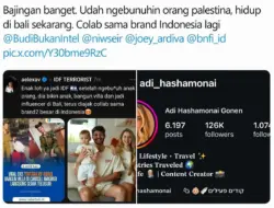 Warga Israel Diduga Terlibat Kolaborasi dengan Merek Indonesia Tuai Kecaman