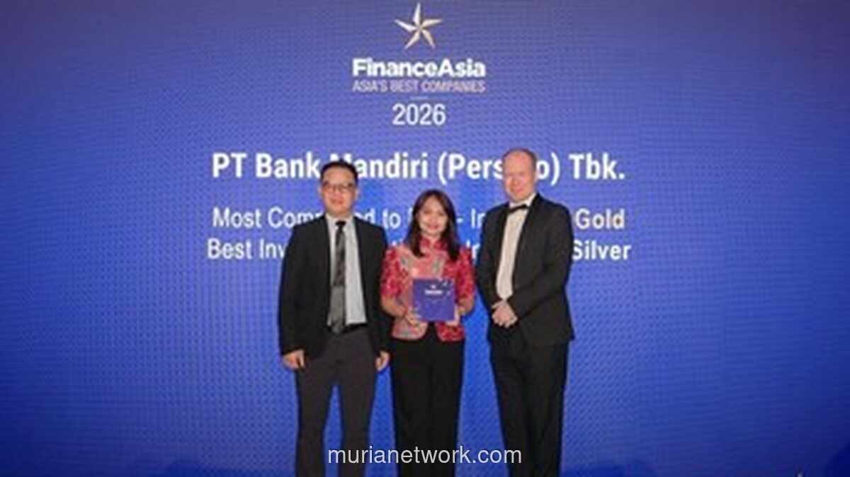 Bank Mandiri Raih Sejumlah Penghargaan di FinanceAsia Awards 2026