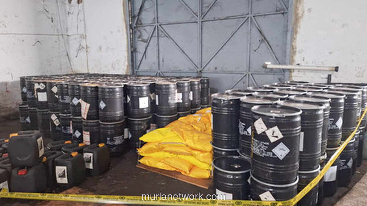 Bareskrim Sita 18,1 Ton Sianida Ilegal, Diduga Dipasok ke Tambang Emas Ilegal