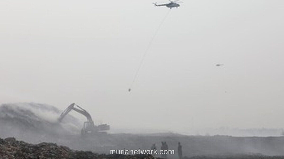 Kebakaran TPA Jatiwaringin, Progres Pemadaman Capai 45 Persen
