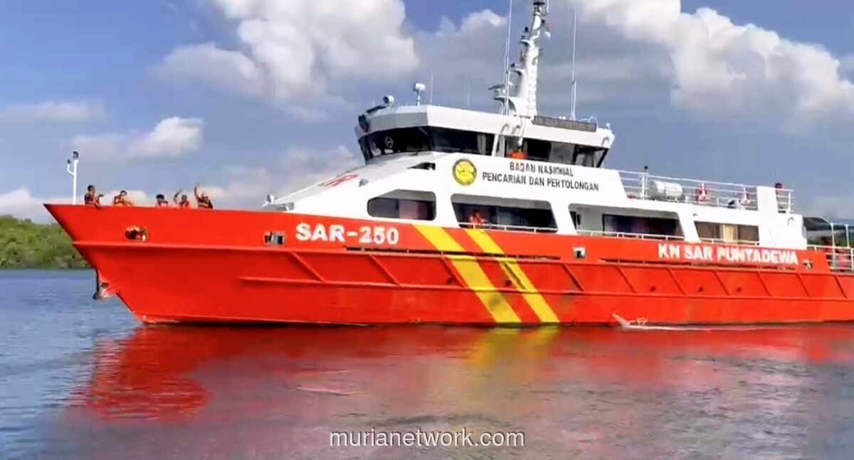 Basarnas Kerahkan Dua Kapal SAR dari Kendari dan Maumere Percepat Pencarian Korban KM Nurul Salsa