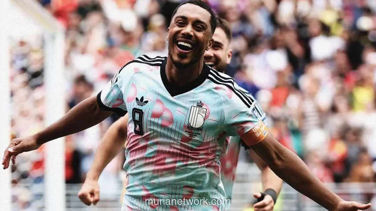 Belgia Bangkit dari Ketinggalan Dua Gol, Kalahkan Senegal 3-2