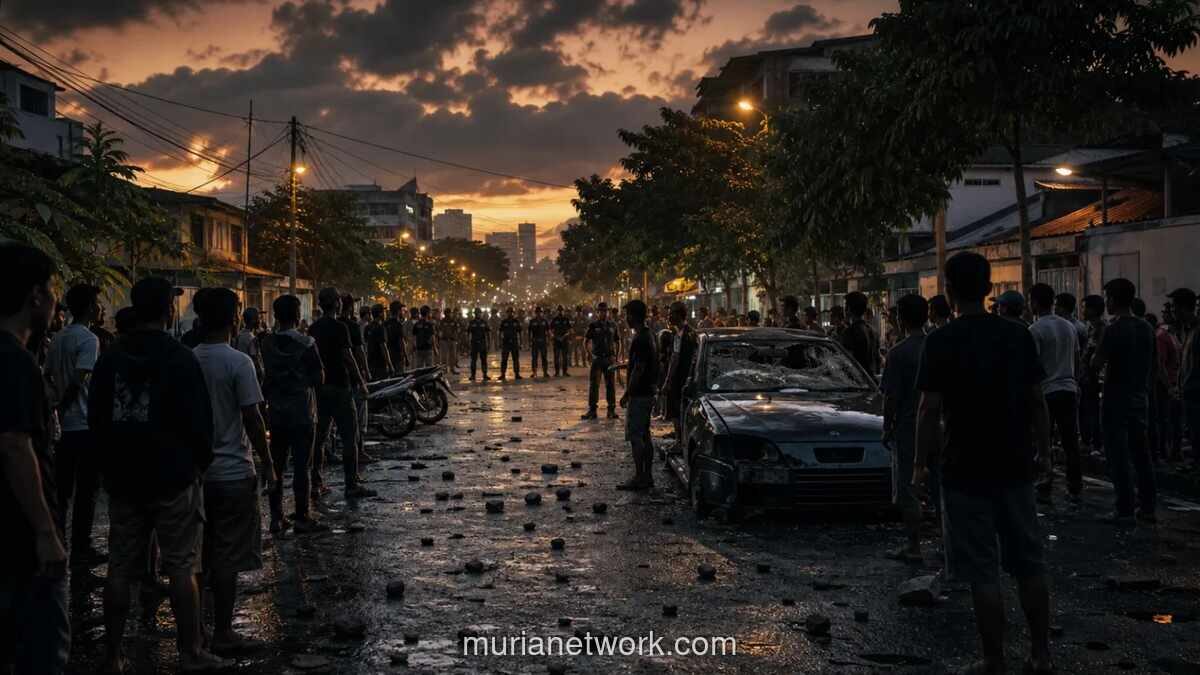 Bentrok Warga Makassar Terkait Sengketa Lahan Kembali Pecah, Empat Motor Dibakar