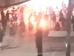 Motor Trail Dibakar dalam Bentrokan Geng Motor dan Warga di Makassar, Polisi Selidiki Pelaku