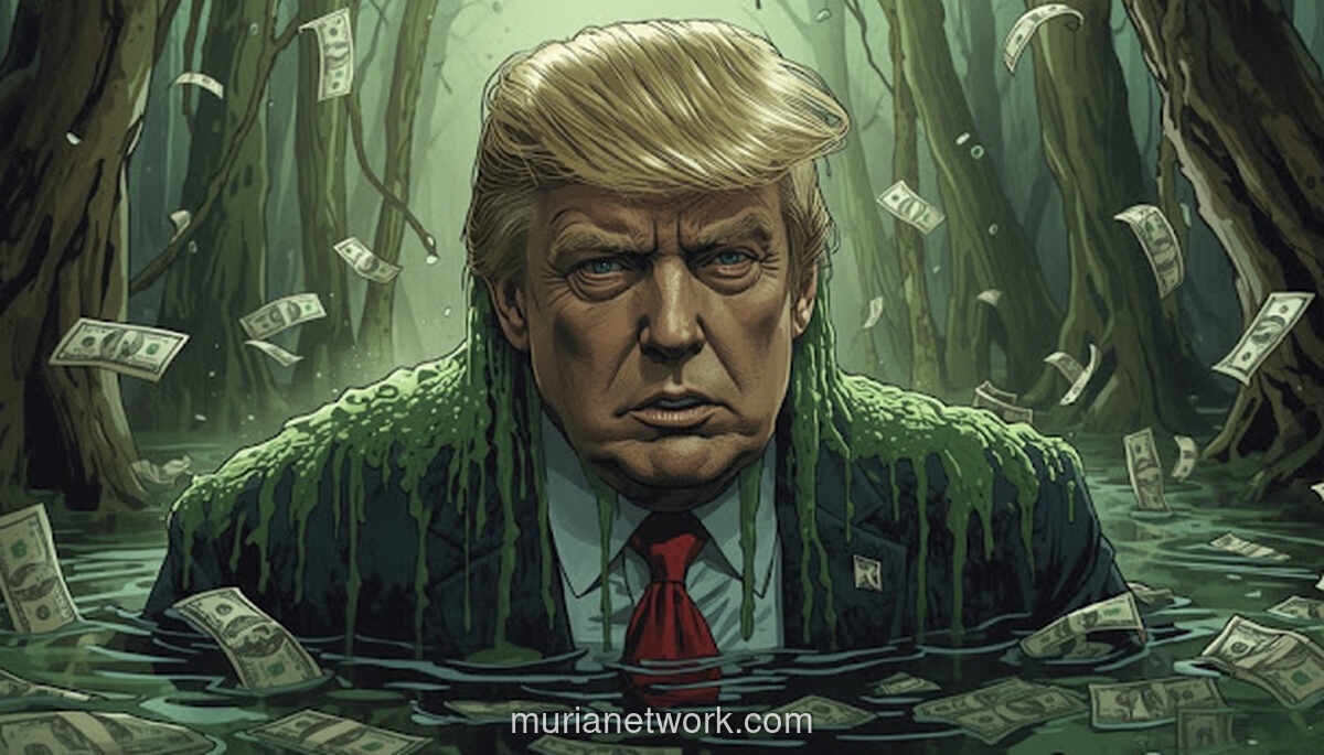 Trump Raup 2,2 Miliar Dolar Setahun, Pendukungnya Rugi Miliaran