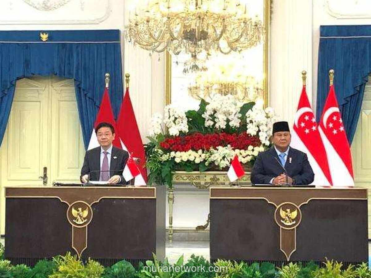 Prabowo Tegaskan Stabilitas Kawasan Jadi Kepentingan Bersama Indonesia dan Singapura