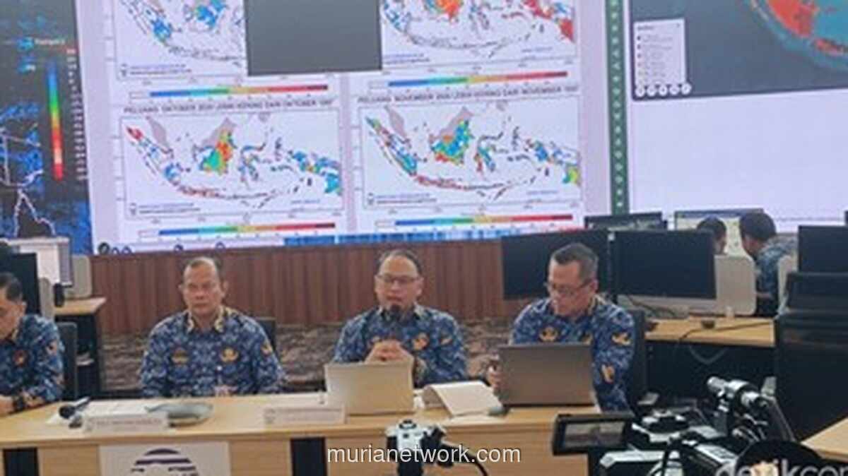 BMKG: Musim Hujan Mulai Meluas November 2026, El Nino Berlangsung hingga Awal 2027