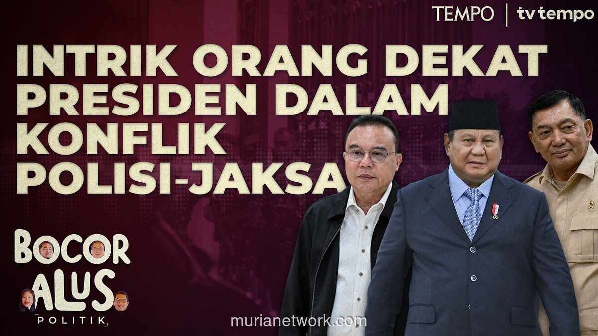 Konflik Polisi-Jaksa Memanas, Orang Dekat Presiden Diduga Bermain di Balik Layar