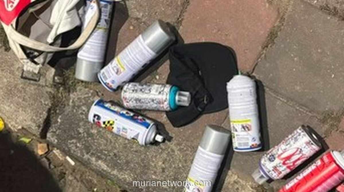 Brimob Gagalkan Aksi Vandalisme di Jakarta Timur, Dua Pemuda Diamankan