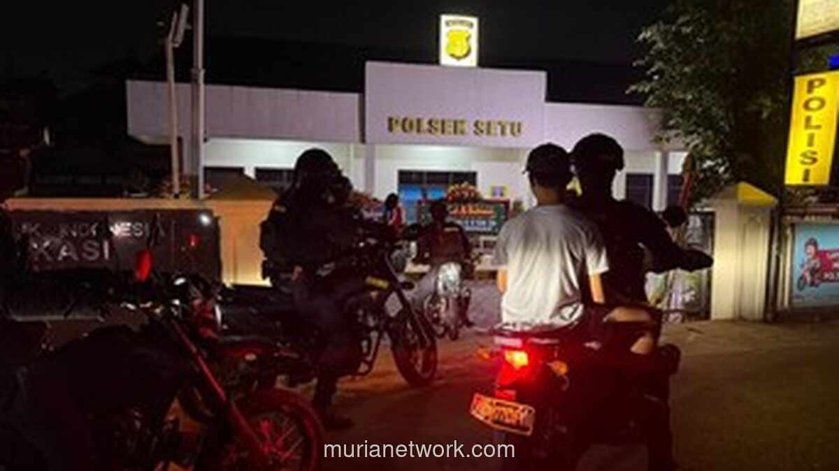 Brimob Gagalkan Balap Liar di Bekasi, Dua Remaja Diamankan