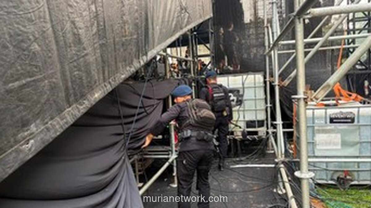 Tim Jibom Sterilisasi Stadion Madya Jelang BIGU FEST 2026