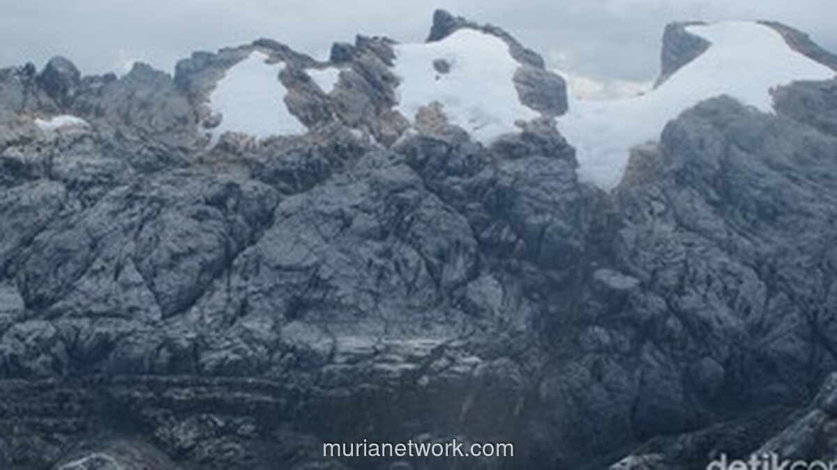 Es Abadi di Puncak Jaya Diprediksi Habis pada 2027, BRIN Sebut Tak Akan Kembali