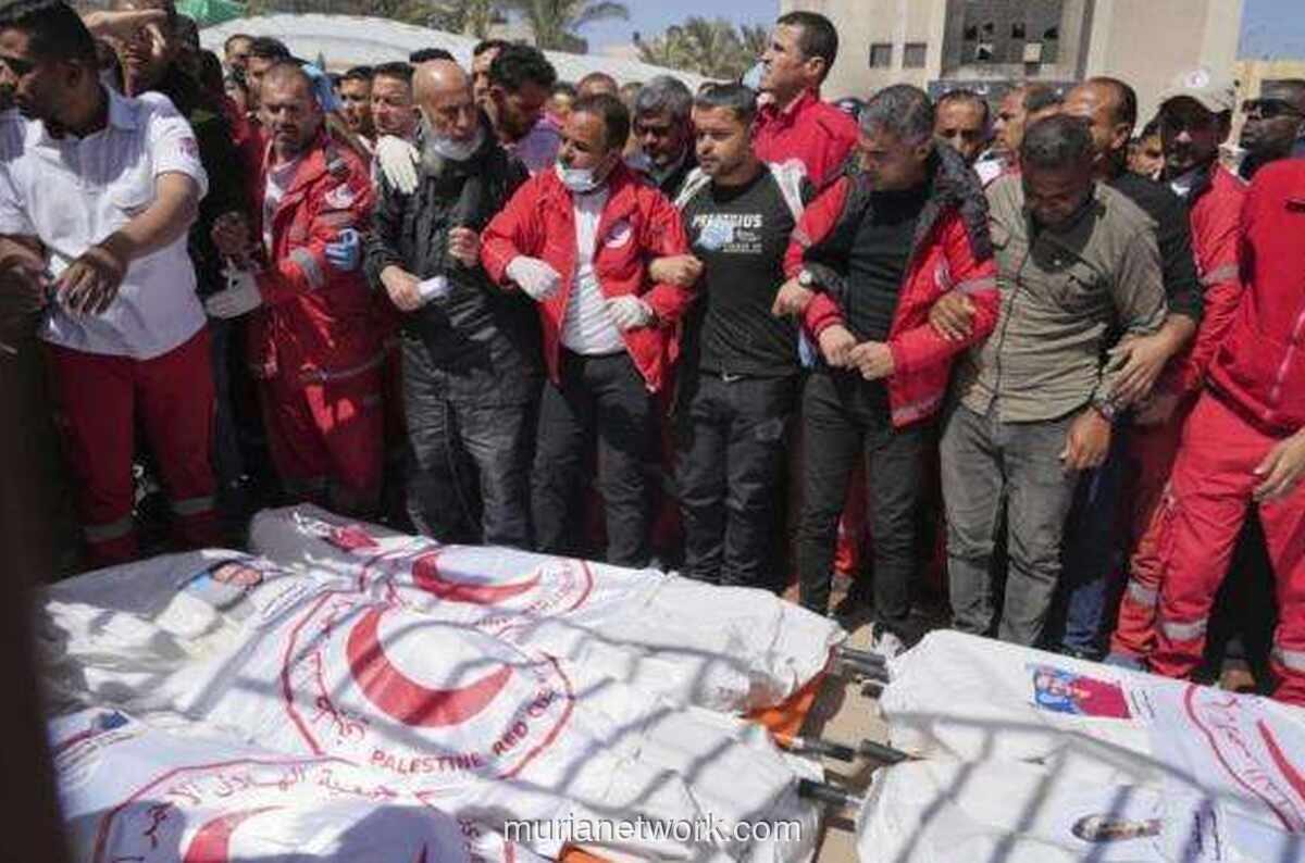 Drone Israel Bombardir Prosesi Pemakaman di Gaza, 7 Tewas