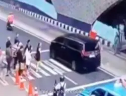 Mobil Alphard Terobos Lampu Merah di Bundaran HI, Sopir Cekcok dengan Sekuriti