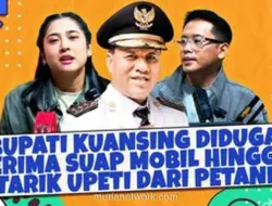 Bupati Kuansing Jadi Tersangka Suap, Terima Land Cruiser dan Pajero Sport