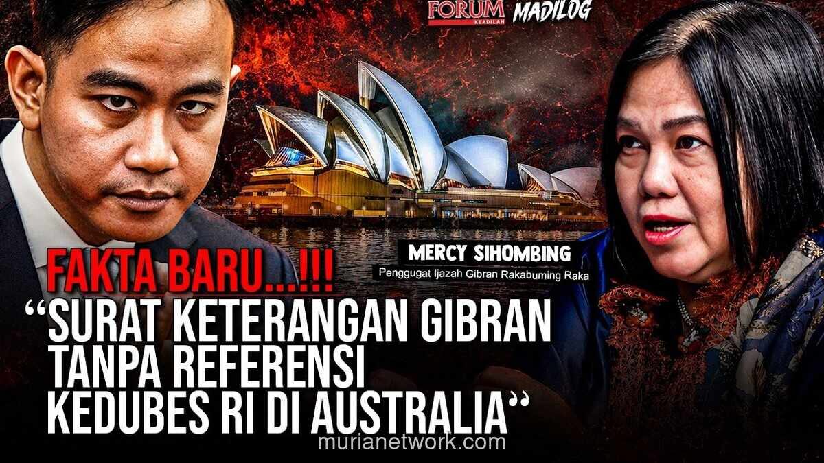 Penggugat Ungkap Kejanggalan Suket Penyetaraan Ijazah Gibran Rakabuming Raka