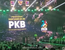 Sapa Ketum Parpol di Harlah ke-28 PKB, Cak Imin Puji Zulhas sebagai Sahabat Setia