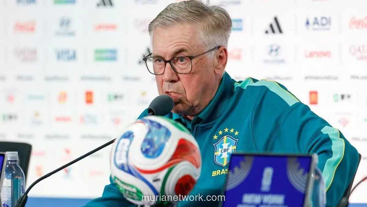 Ancelotti Ungkap Kunci Brasil Kalahkan Norwegia di 16 Besar Piala Dunia 2026