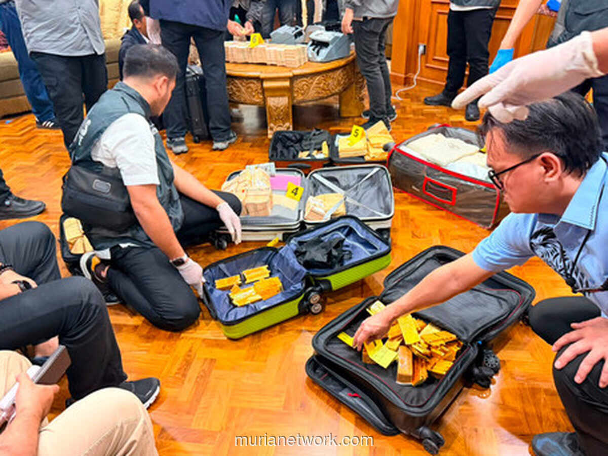 Polri Geledah Rumah di Sentul, Temukan 74 Kg Emas Batangan dan Uang Rp 476 Miliar