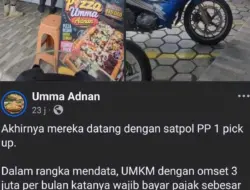 Omzet Rp3 Juta per Bulan Kena Pajak 10%, Pedagang Pizza Curhat di Medsos