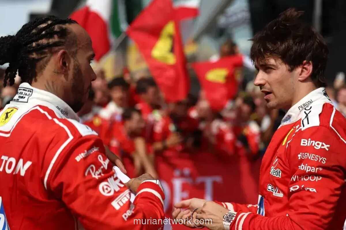 Charles Leclerc Akhiri Puasa Kemenangan di GP Inggris, Hamilton Kena Tegur