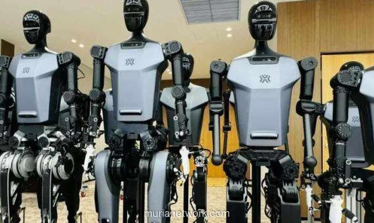 China Targetkan Produksi 100.000 Robot Humanoid pada 2026