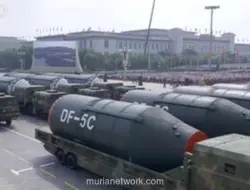 AS Kecam Uji Coba Rudal Nuklir China di Pasifik