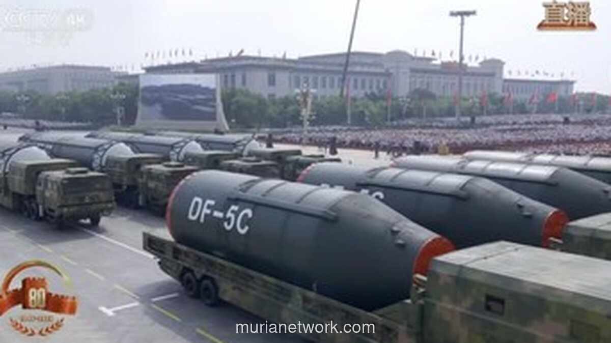 AS Kecam Uji Coba Rudal Nuklir China di Pasifik