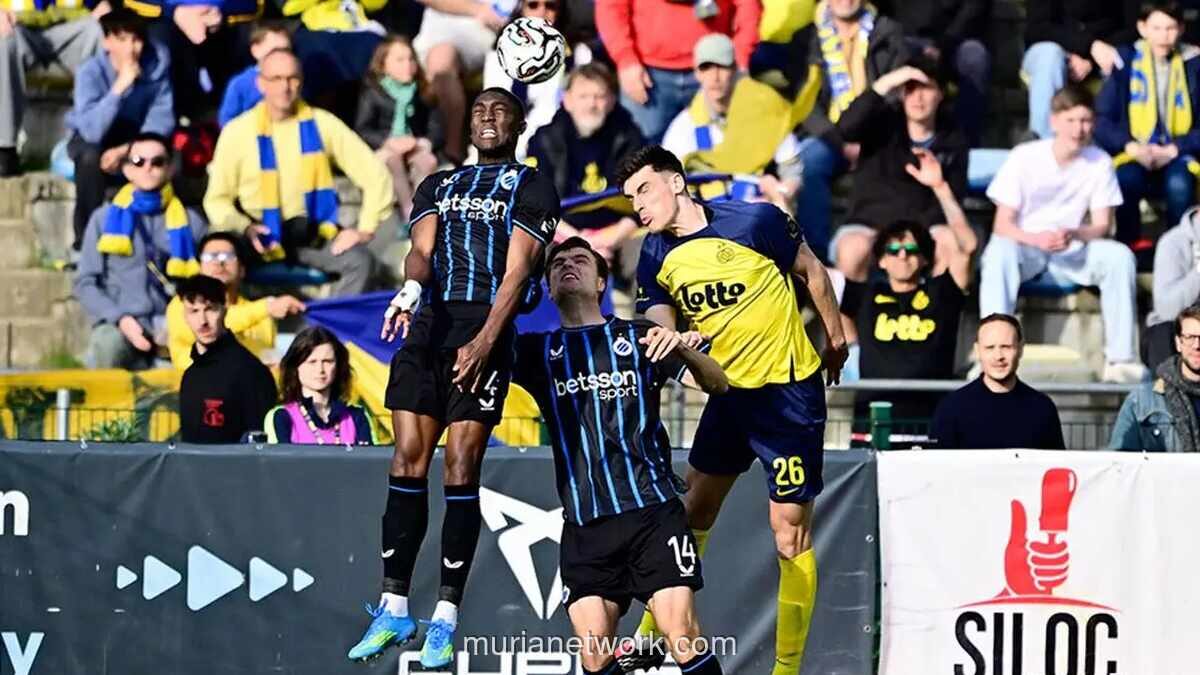Dua Gelandang Absen, Club Brugge Siap Hadapi Union di Supercup Belgia