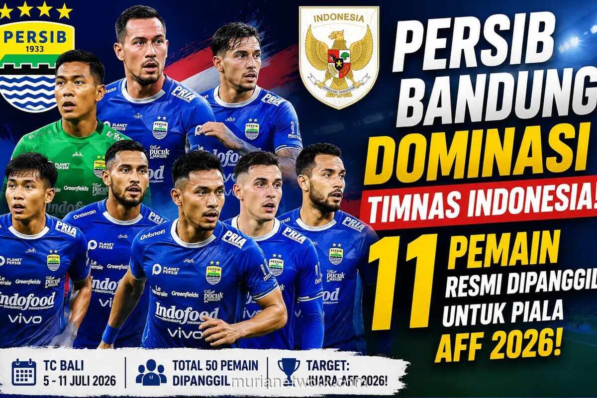 Persib Bandung Sumbang 11 Pemain untuk TC Timnas Indonesia jelang Piala AFF 2026