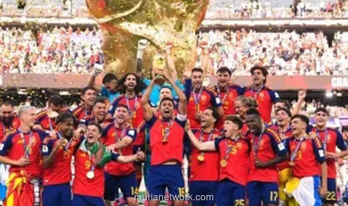 Spanyol Juara Piala Dunia 2026, Bawa Pulang Hadiah Rp897 Miliar