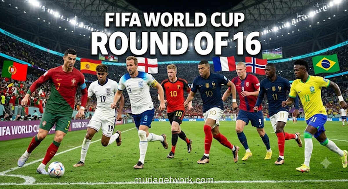 Babak 16 Besar Piala Dunia 2026: 13 Tim Lolos, Lima Tiket Tersisa