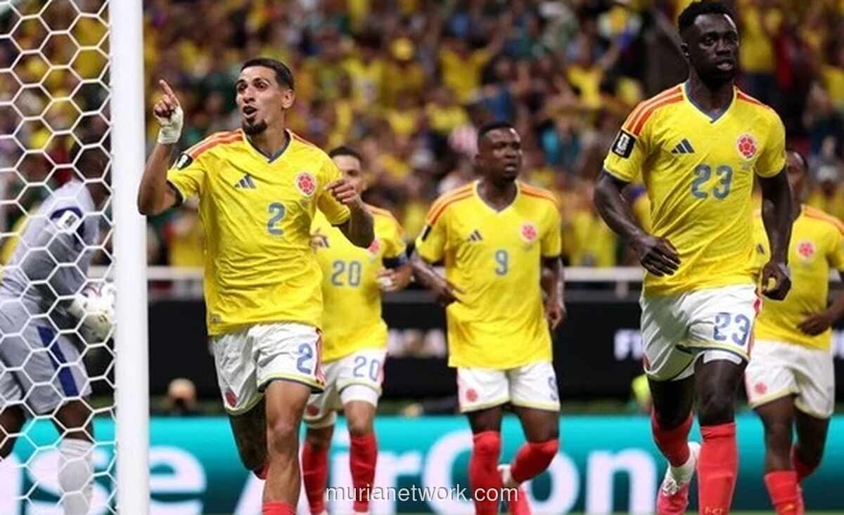 Kolombia Amankan Tiket Terakhir, Babak 16 Besar Piala Dunia 2026 Lengkap