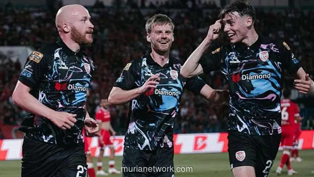 Derry City Incar Comeback di Kandang Lawan CSKA Sofia