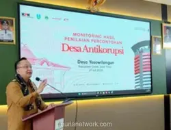 Desa Yosowilangun Gresik Jadi Percontohan Antikorupsi Nasional