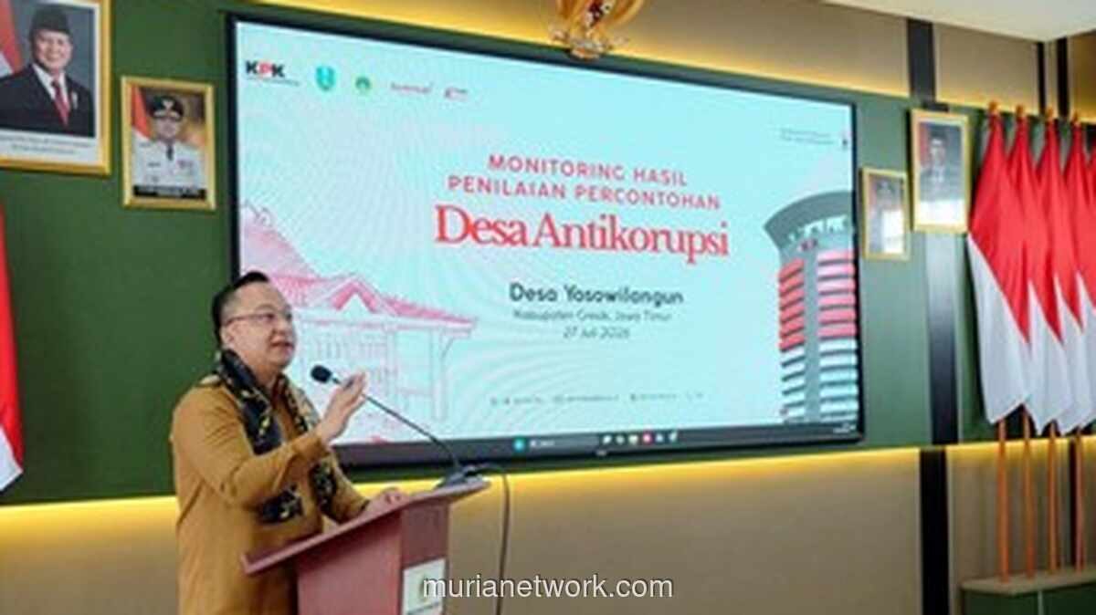 Desa Yosowilangun Gresik Jadi Percontohan Antikorupsi Nasional